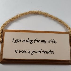 Wooden Door Wall Decor Accent Sign